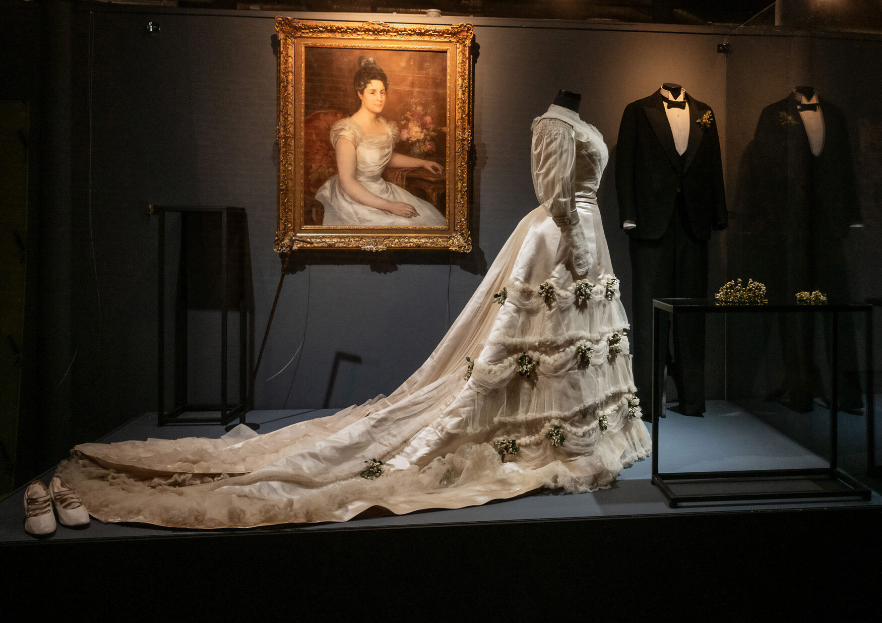 Vestido de novia siglo XIX